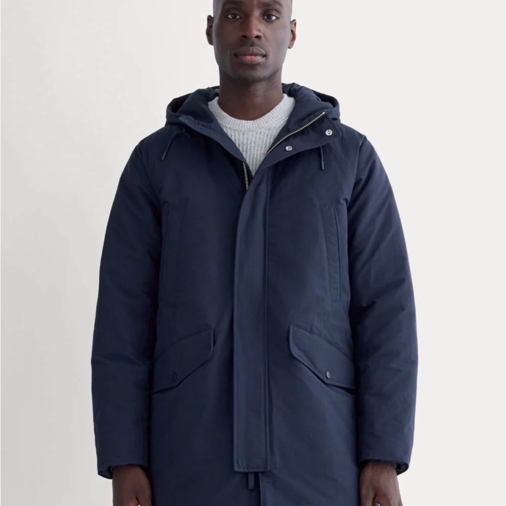 Everlane men parka jacket NWT